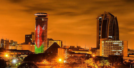 Kenya skyline