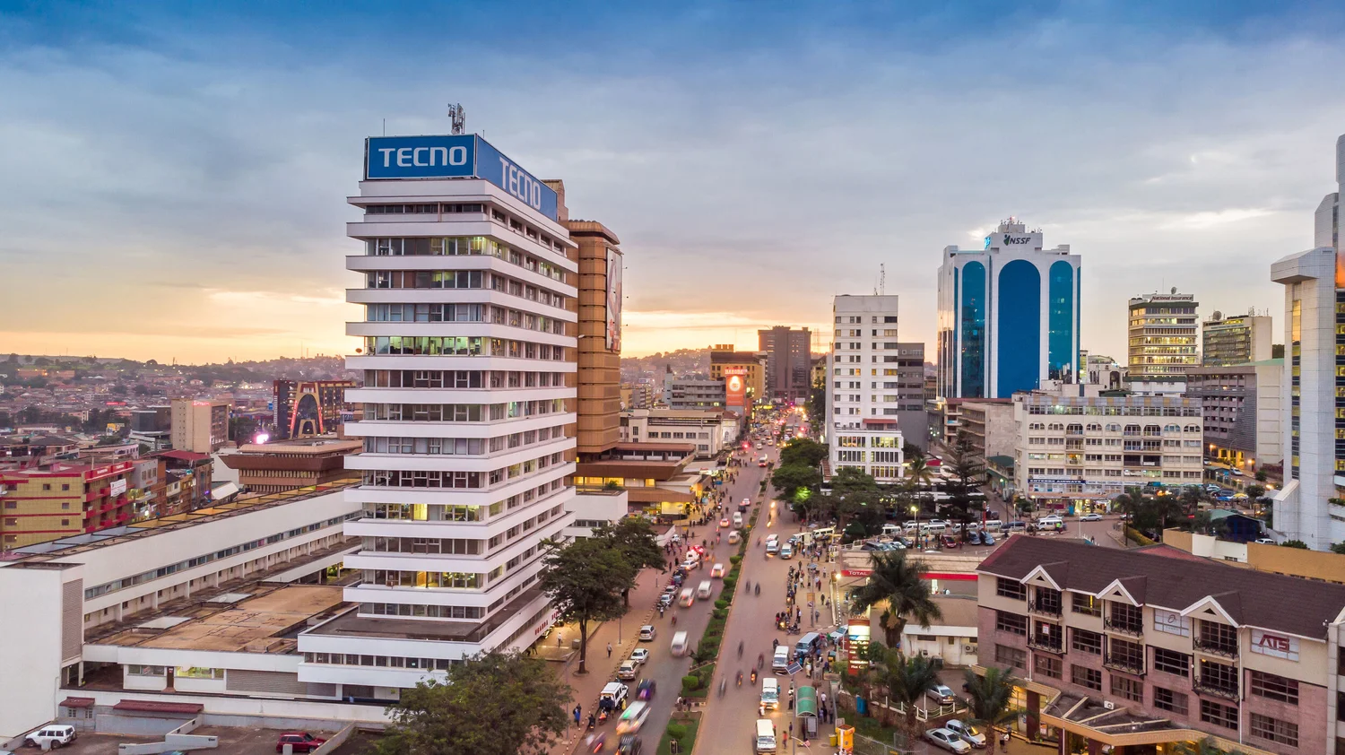 Uganda skyline